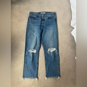 Levi’s wedgie straight jeans